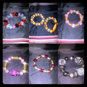 Arcylic bracelets